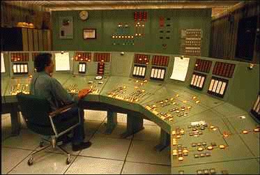 Auskunftstheke der Uni-Bibliothek in Tschernobyl