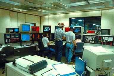 Eine moderne Auskunftstheke